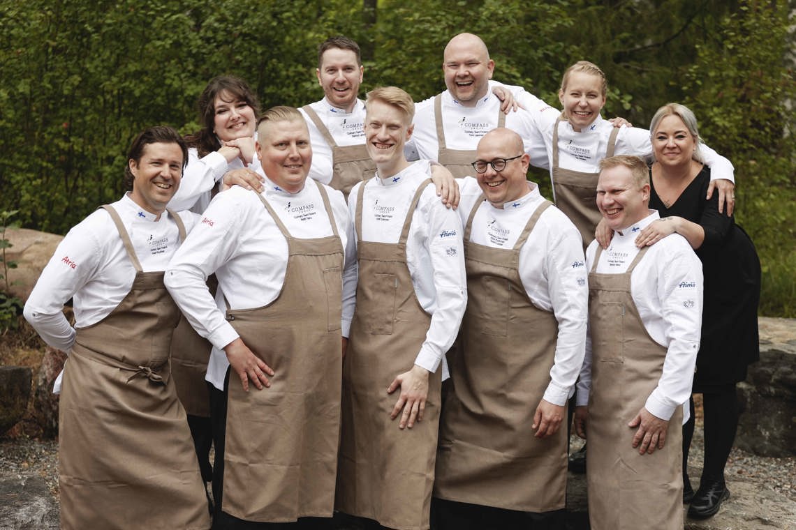 Compass Group Culinary Team Finland Yhteisenä tavoitteena olympiakulta