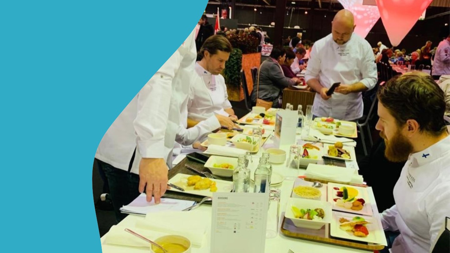 Compass Group Culinary Team Finland opintomatkalla Culinary World