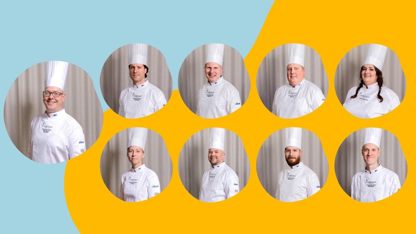 Compass Group Culinary Team Finland jatkaa menestyksekästä ja